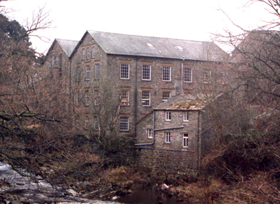 the recycled mill: rear view