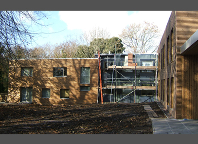 study pods nearing completion