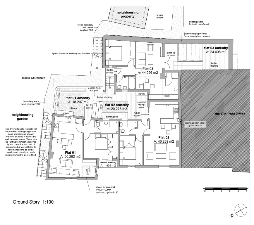 upper floor plan