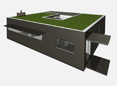 house type 2: upper level