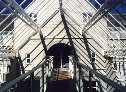 bridge link through atrium